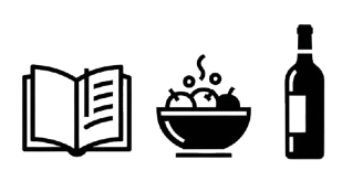 A Book, A Feast and A Bottle